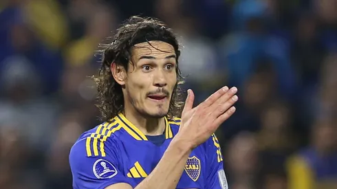 Edinson Cavani, jugador de Boca.