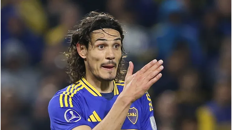 Edinson Cavani, jugador de Boca.