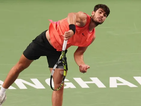 VIDEO | El guiño de Carlos Alcaraz a Cristiano Ronaldo tras avanzar en el Masters 1000 de Shanghái
