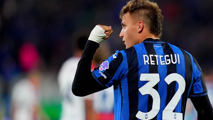 Mateo Retegui, figura en el Atalanta