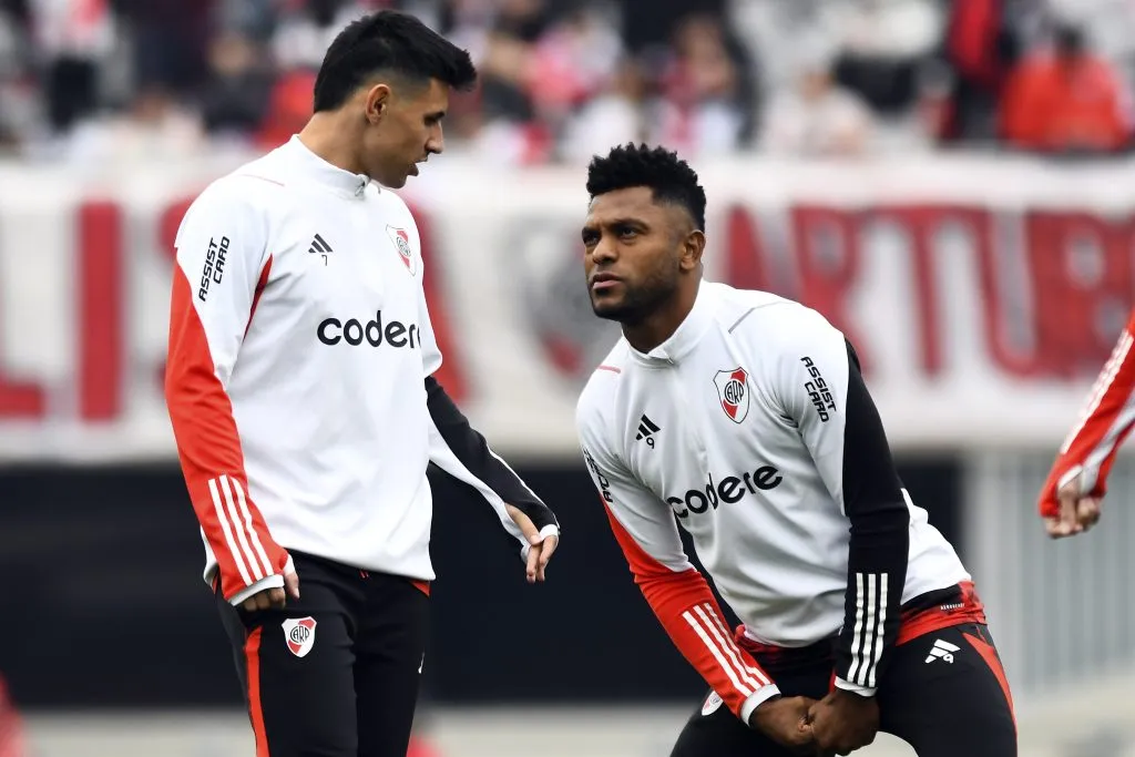 Adam Bareiro quiere ganarse la confianza de Gallardo y dar pelea a Miguel Borja en el puesto de centrodelantero.