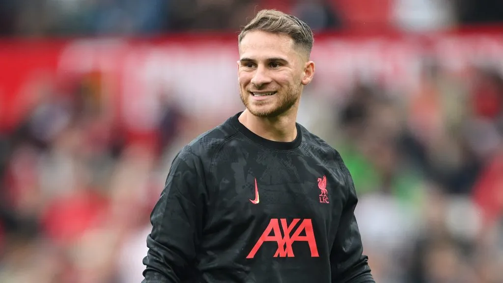 Alexis Mac Allister como jugador del Liverpool