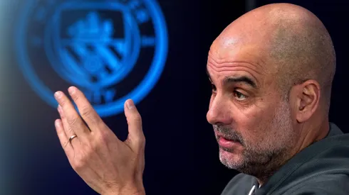 Pep Guardiola, entrenador del Manchester City.