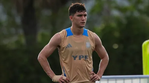 Leonardo Balerdi, jugador de la Selección Argentina.