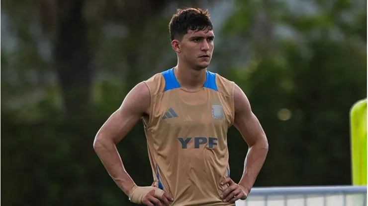 Leonardo Balerdi, jugador de la Selección Argentina.