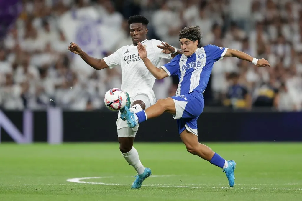 Luka Romero, figura de Deportivo Alavés. (Foto: Getty Images)