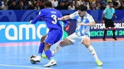 Argentina vs. Francia, por las semifinales del Mundial de Futsal 2024. (X @Argentina)