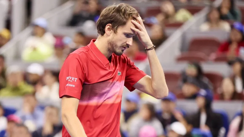 Daniil Medvedev no pasa su mejor momento.