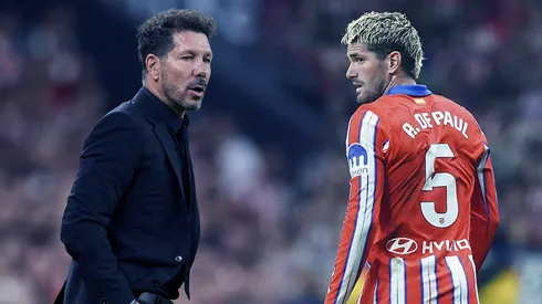 La drástica decisión del Cholo Simeone con Rodrigo De Paul tras la goleada que sufrió el Atlético de Madrid