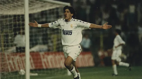 Iván Zamorano en Real Madrid.