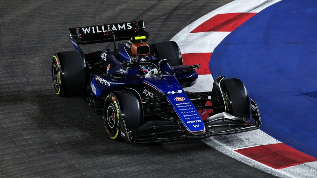 Franco Colapinto, en el Gran Premio de Singapur (IMAGO / NurPhoto).