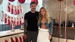 Fernando Gago, junto a su pareja, Verónica Laffite. (Instagram)