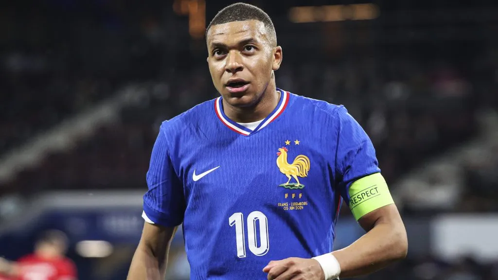 Kylian Mbappé como capitán de la Selección de Francia