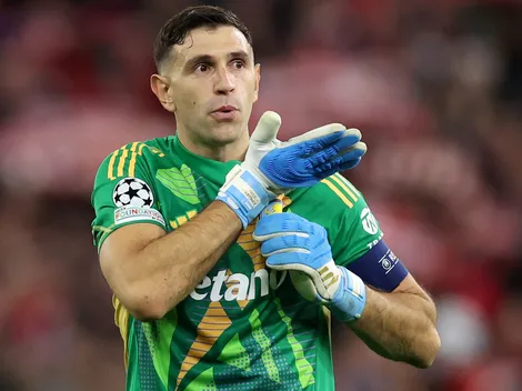 La reacción del Aston Villa ante la actuación de Dibu Martínez vs. Bayern Munich