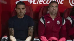 Fernando Gago y Federico Insúa