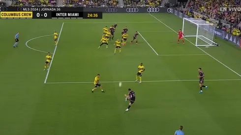 Polémica por el gol anulado del Chelo Weigandt para Inter Miami