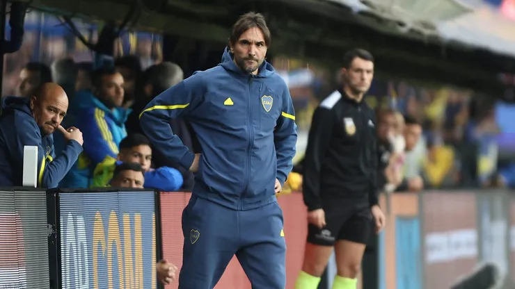 Diego Martínez durante su paso por Boca.