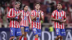 El reto de la dirigencia de Atlético de Madrid a Julián Álvarez y compañía por un gesto que no gustó tras el Derbi