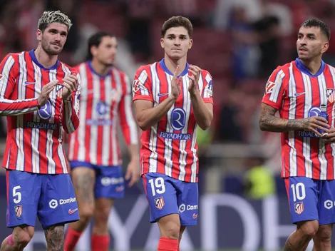 El reto de la dirigencia de Atlético de Madrid a Julián Álvarez y compañía por un gesto que no gustó tras el Derbi