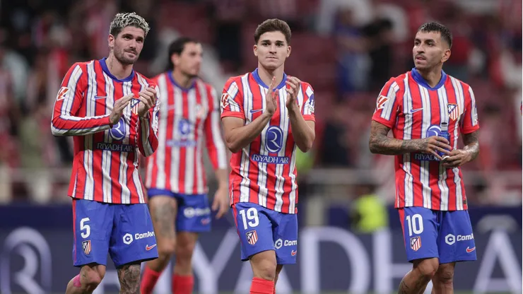 El reto de la dirigencia de Atlético de Madrid a Julián Álvarez y compañía por un gesto que no gustó tras el Derbi