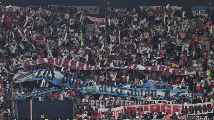 Marcos Acuña fue muy criticado por los hinchas de River pese al triunfo ante Barcelona SC