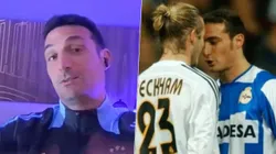 Lionel Scaloni contó detalles de lo que fue su pelea con David Beckham en un Real Madrid vs. Deportivo La Coruña en diciembre del 2003.