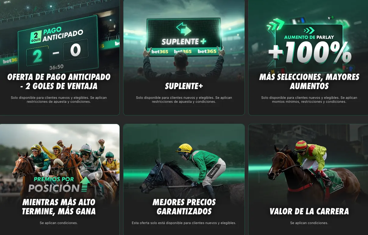 ofertas actuales bet365