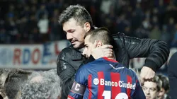 Marcelo Tinelli junto al Pipi Romagnoli