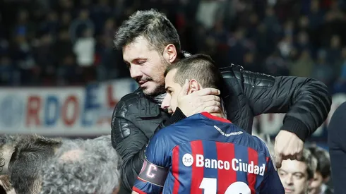 Marcelo Tinelli junto al Pipi Romagnoli