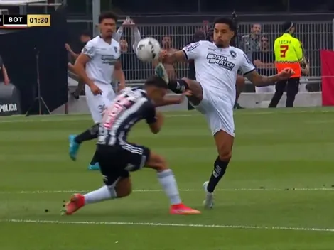 VIDEO | Gregore fue expulsado al minuto de juego por un planchazo criminal en la final de la Copa Libertadores