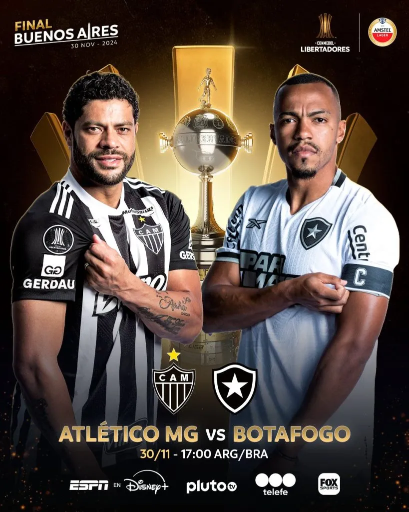 Dos equipos brasileños decidirán en cancha de River la Libertadores 2024.