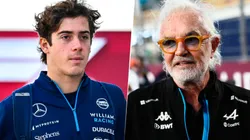 Flavio Briatore y Colapinto.