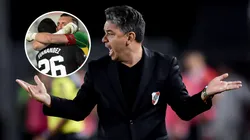 La reacción de Gallardo tras el grosero error de Nacho Fernández del que lo salvó Armani