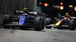 Franco Colapinto y Sergio Pérez, ambos largan desde boxes