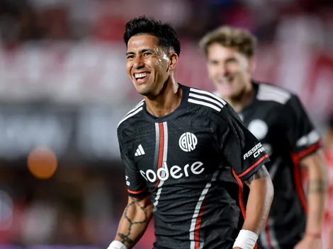 Dos goles en menos de diez minutos: Colidio y Meza adelantaron a River ante Estudiantes