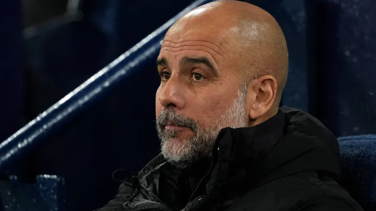 Pep Guardiola, entrenador del Manchester City.