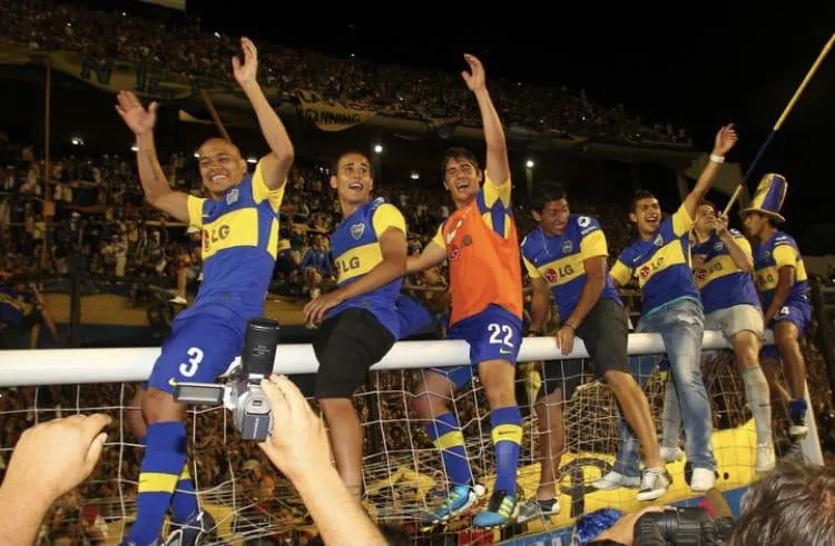 Seba D’Angelo en Boca (Archivo Personal)