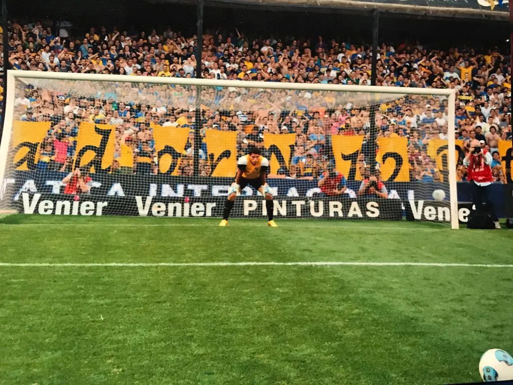 Seba D’Angelo en Boca (Archivo Personal)