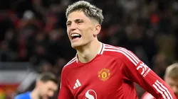 Alejandro Garnacho, delantero de Manchester United.