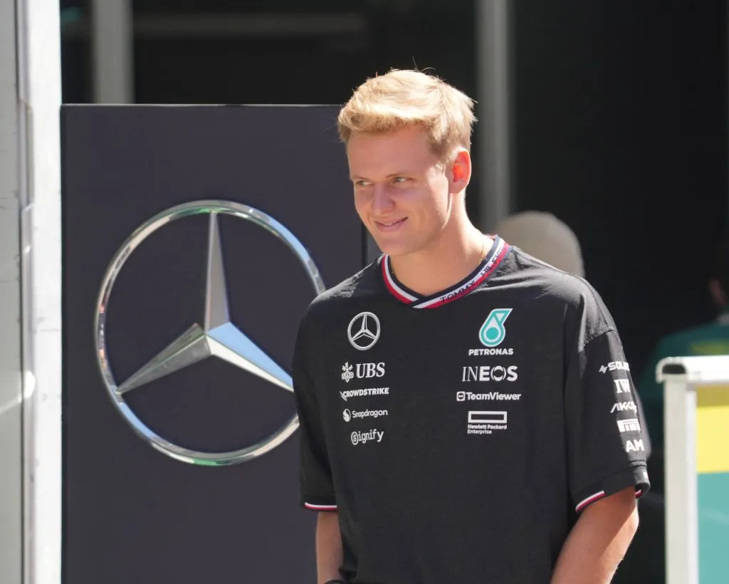 Mick Schumacher pasó las últimas dos temporadas como probador de Mercedes. IMAGO