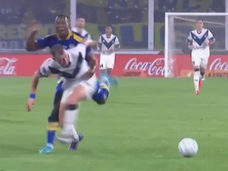 Polémica en Boca: la tarjeta roja que reclamó todo Vélez contra Advíncula