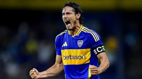 Edinson Cavani, delantero uruguayo de Boca.