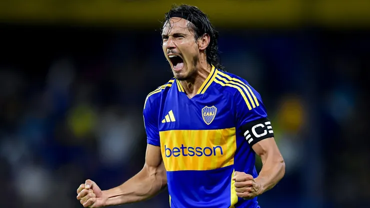 Edinson Cavani, delantero uruguayo de Boca.