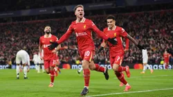 Alexis Mac Allister anotó el primer gol de Liverpool ante Real Madrid