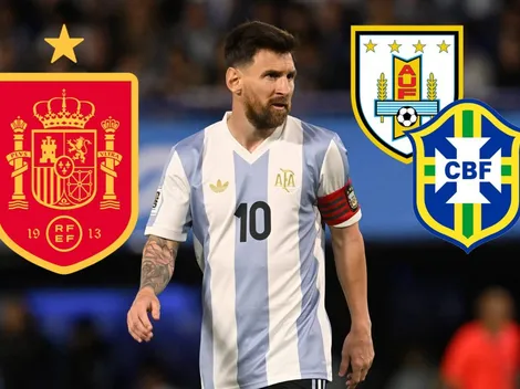 Ranking FIFA: España apuesta a Uruguay y Brasil para que Argentina no llegue a batir su récord
