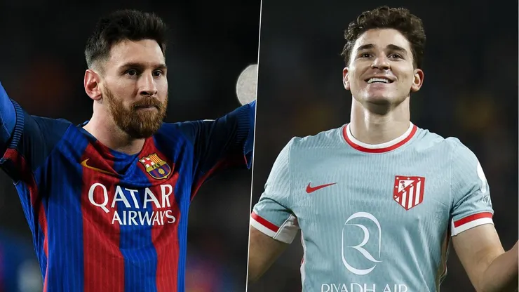 Julián Álvarez es el argentino con más goles en la Champions League desde que Lionel Messi dejó Europa.