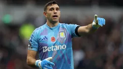 Malas noticias para Emiliano Martínez.