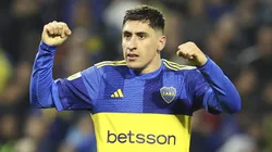Miguel Merentiel, delantero uruguayo de Boca.