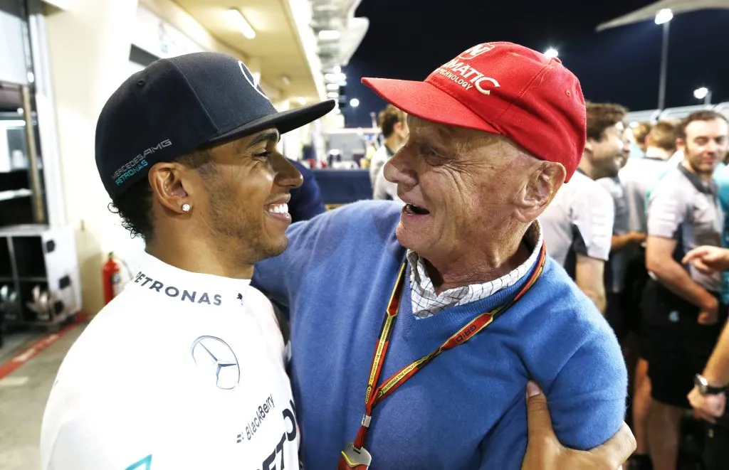 Niki Lauda, instrumental en el inicio de la era Hamilton en Mercedes. IMAGO