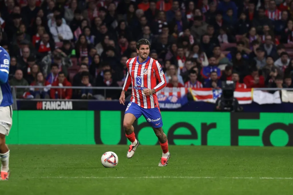 Rodrigo De Paul en el partido frente al Deportivo Alavés.